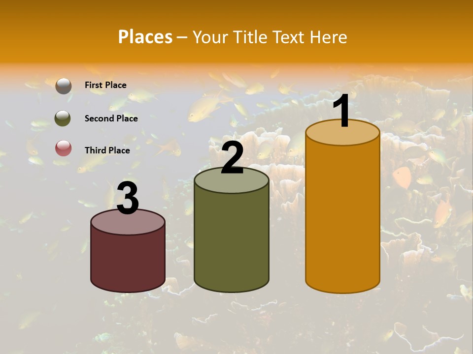 Watersports Underwater Summer PowerPoint Template