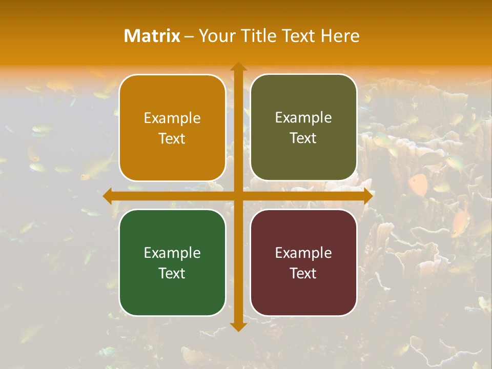 Watersports Underwater Summer PowerPoint Template