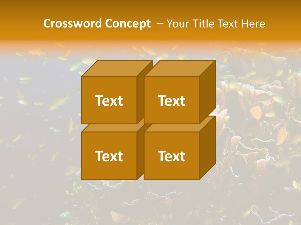 Watersports Underwater Summer PowerPoint Template