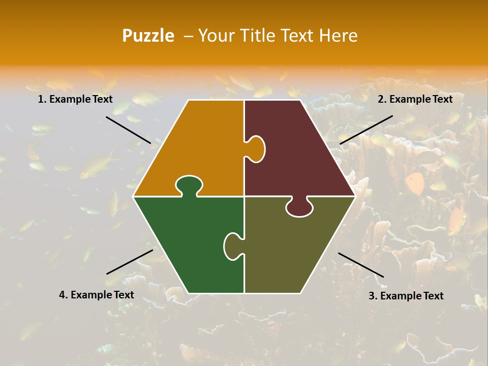 Watersports Underwater Summer PowerPoint Template