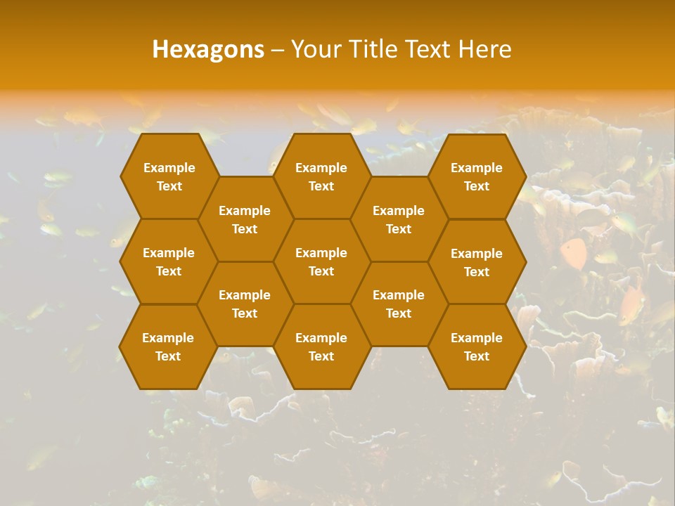 Watersports Underwater Summer PowerPoint Template