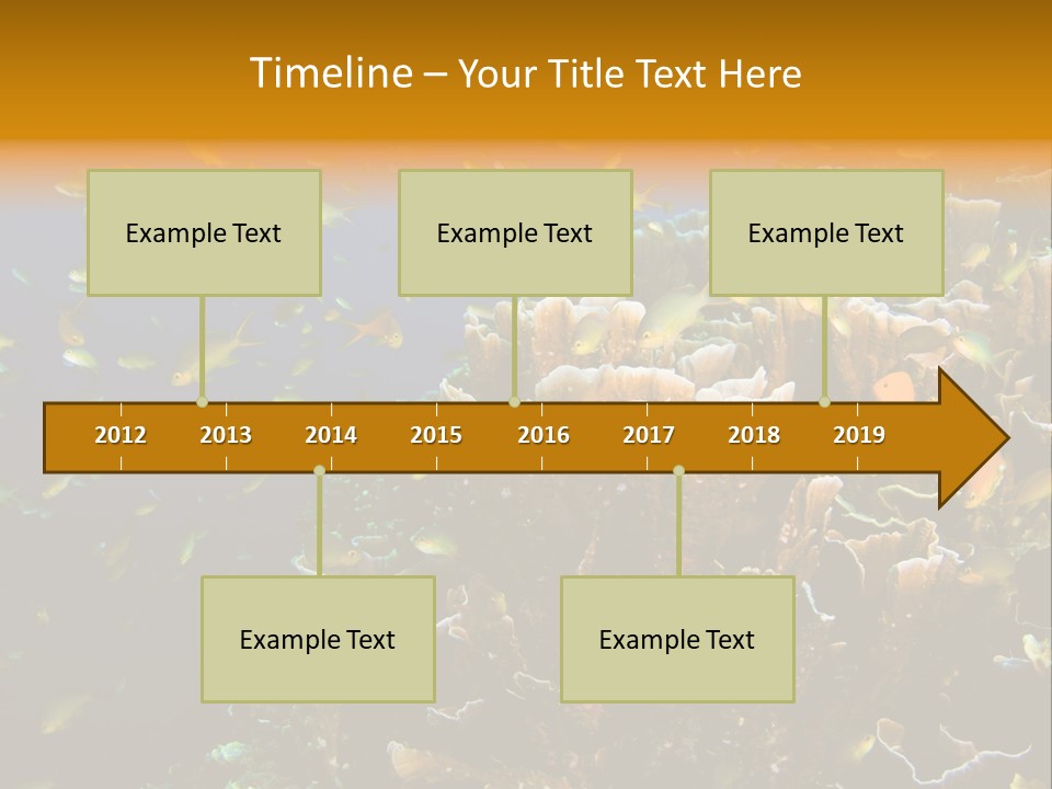 Watersports Underwater Summer PowerPoint Template