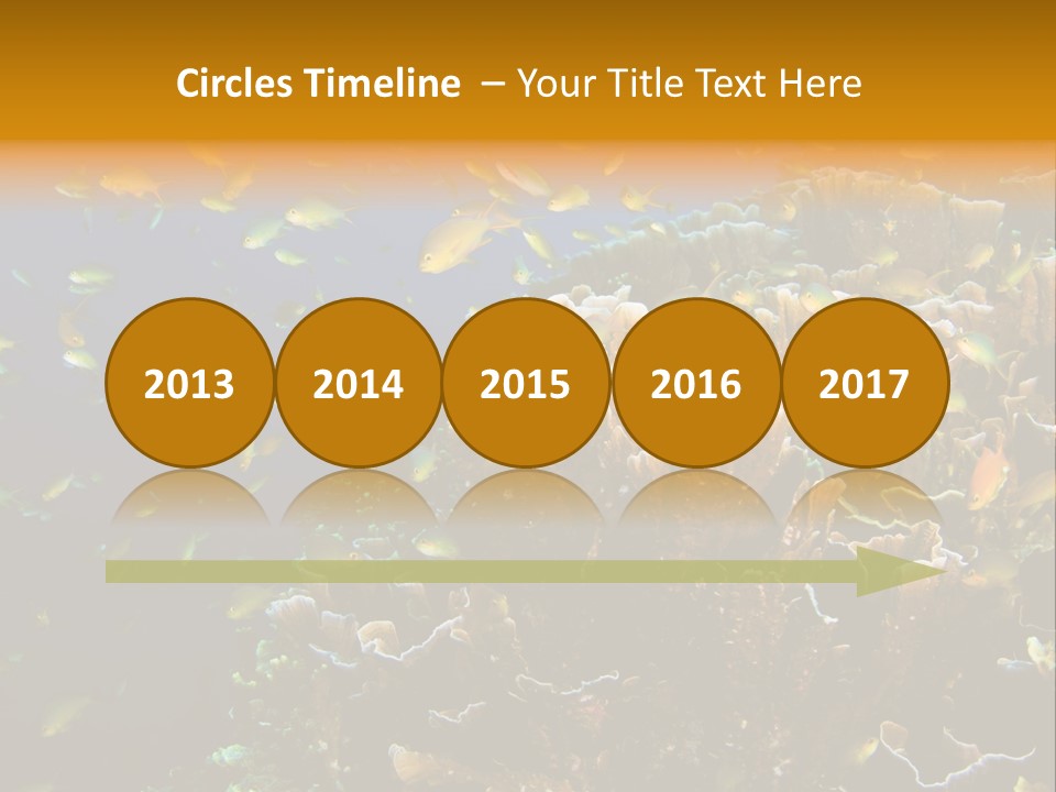 Watersports Underwater Summer PowerPoint Template