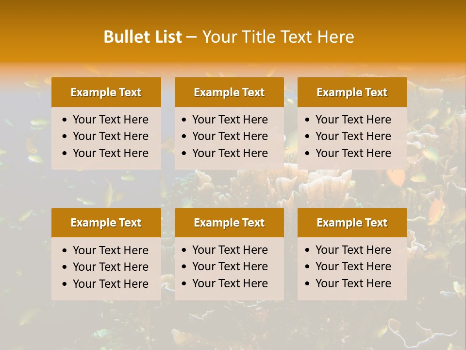 Watersports Underwater Summer PowerPoint Template