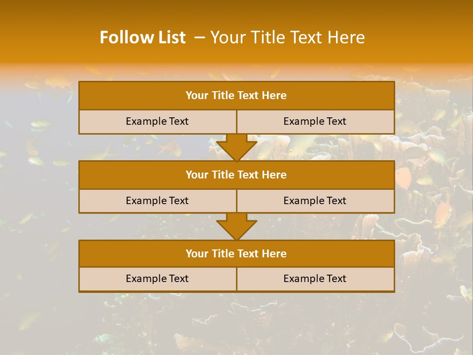 Watersports Underwater Summer PowerPoint Template