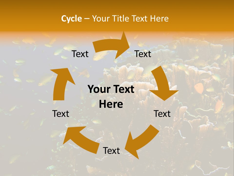 Watersports Underwater Summer PowerPoint Template