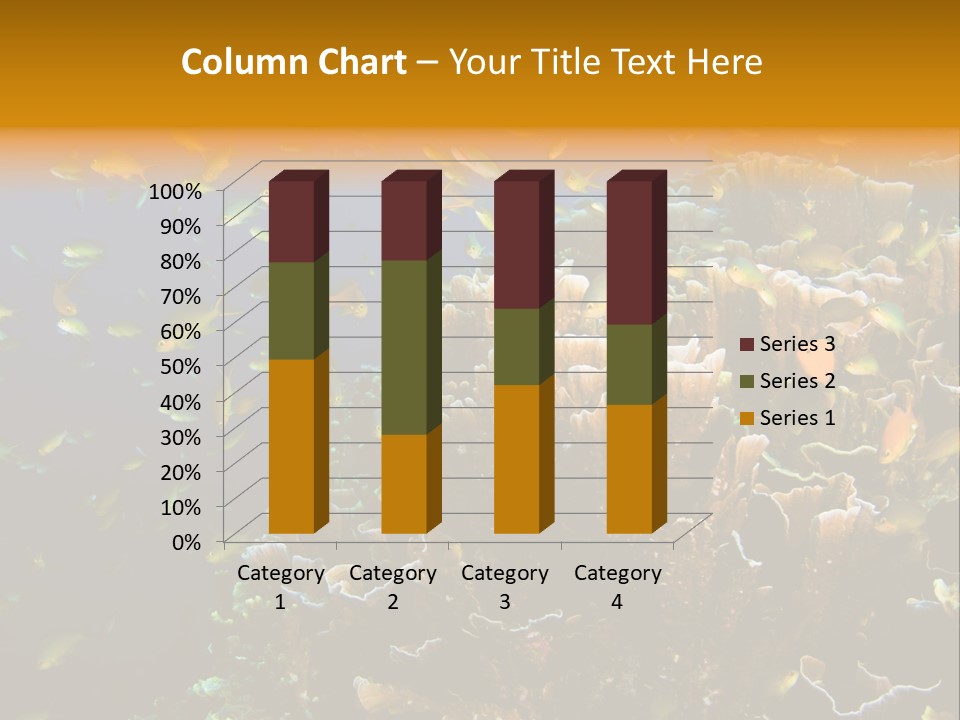 Watersports Underwater Summer PowerPoint Template