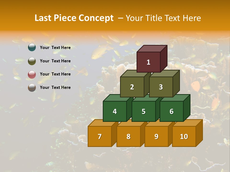 Watersports Underwater Summer PowerPoint Template