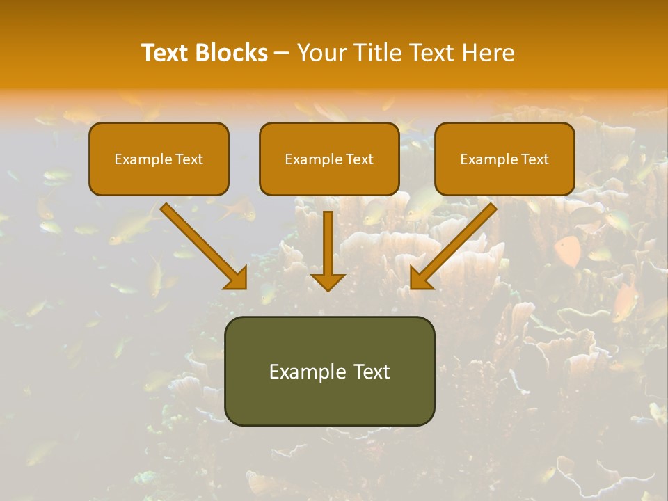 Watersports Underwater Summer PowerPoint Template