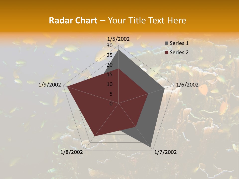 Watersports Underwater Summer PowerPoint Template