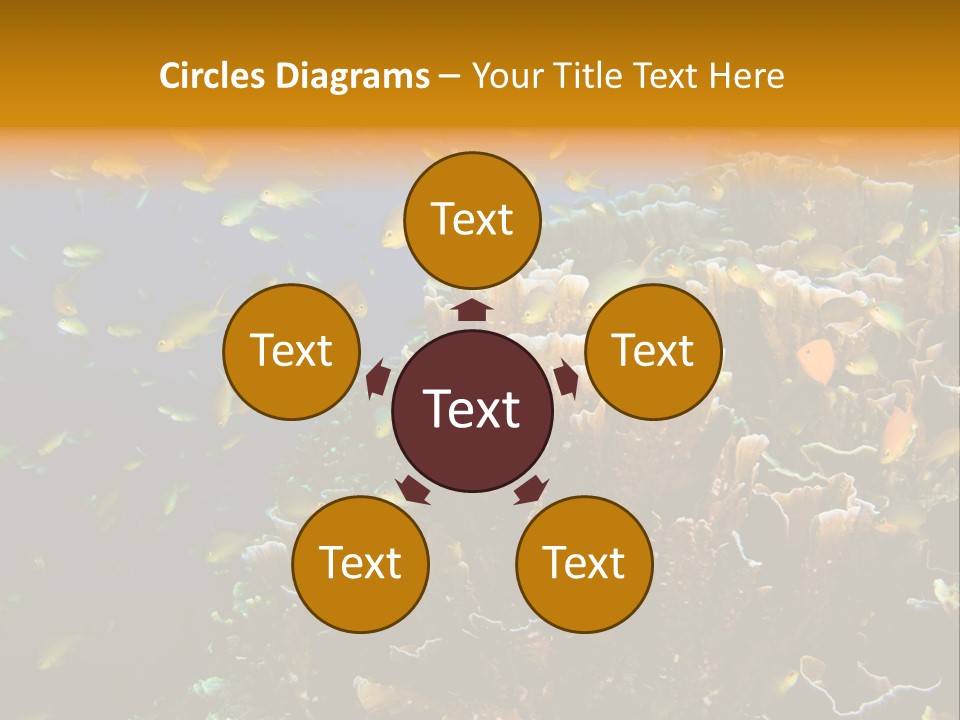 Watersports Underwater Summer PowerPoint Template