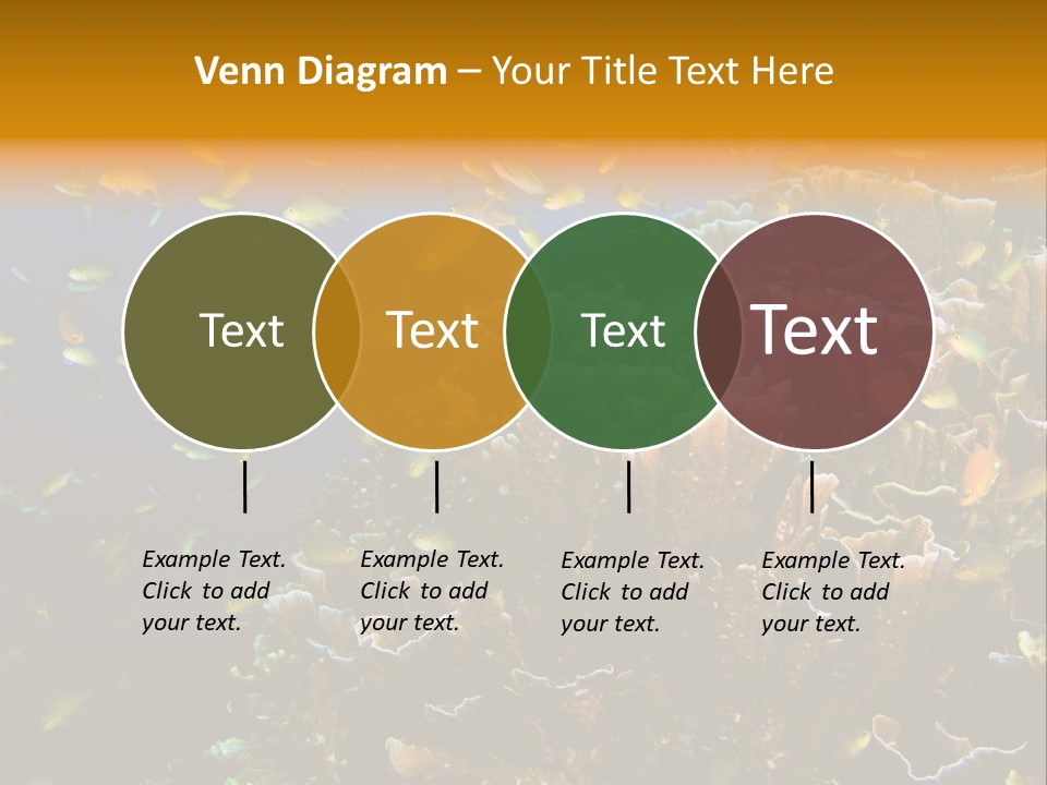 Watersports Underwater Summer PowerPoint Template