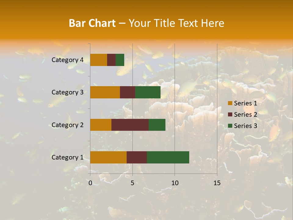 Watersports Underwater Summer PowerPoint Template