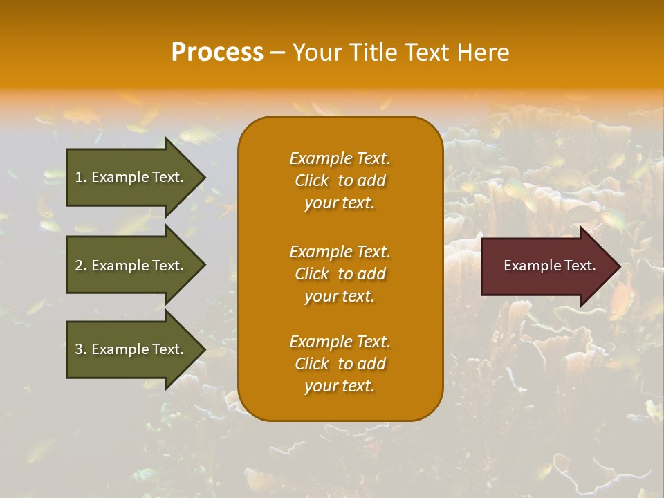 Watersports Underwater Summer PowerPoint Template