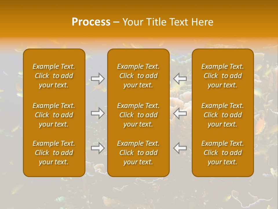Watersports Underwater Summer PowerPoint Template