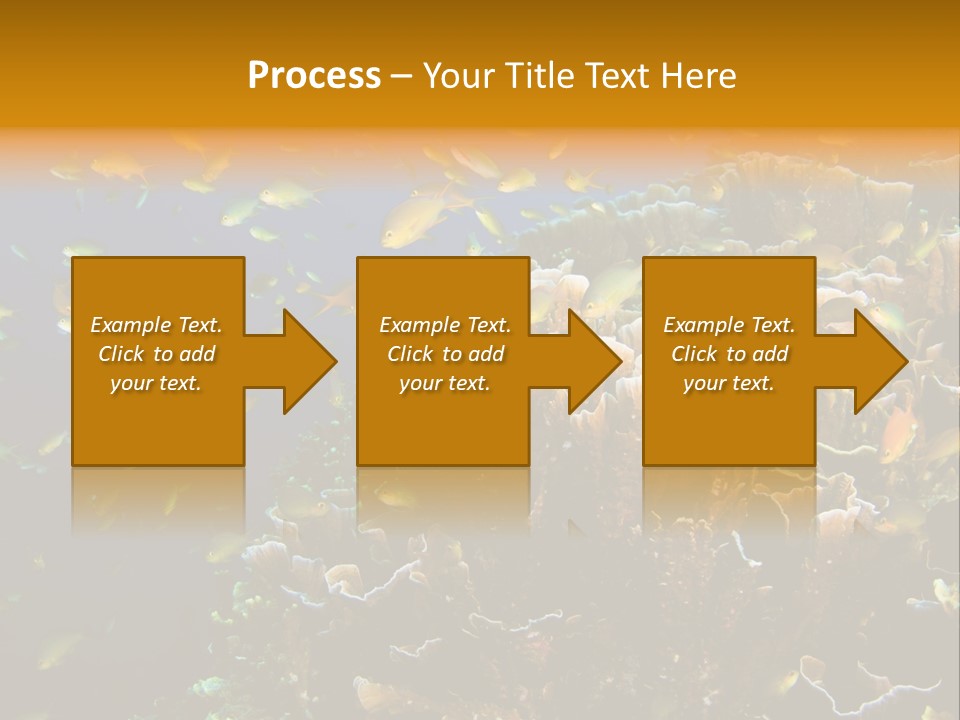 Watersports Underwater Summer PowerPoint Template