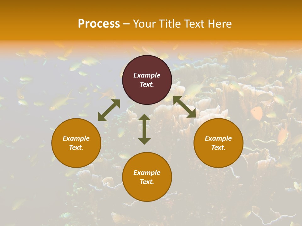 Watersports Underwater Summer PowerPoint Template