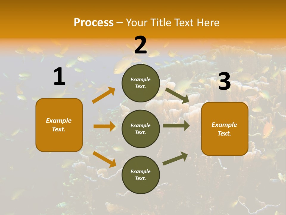 Watersports Underwater Summer PowerPoint Template