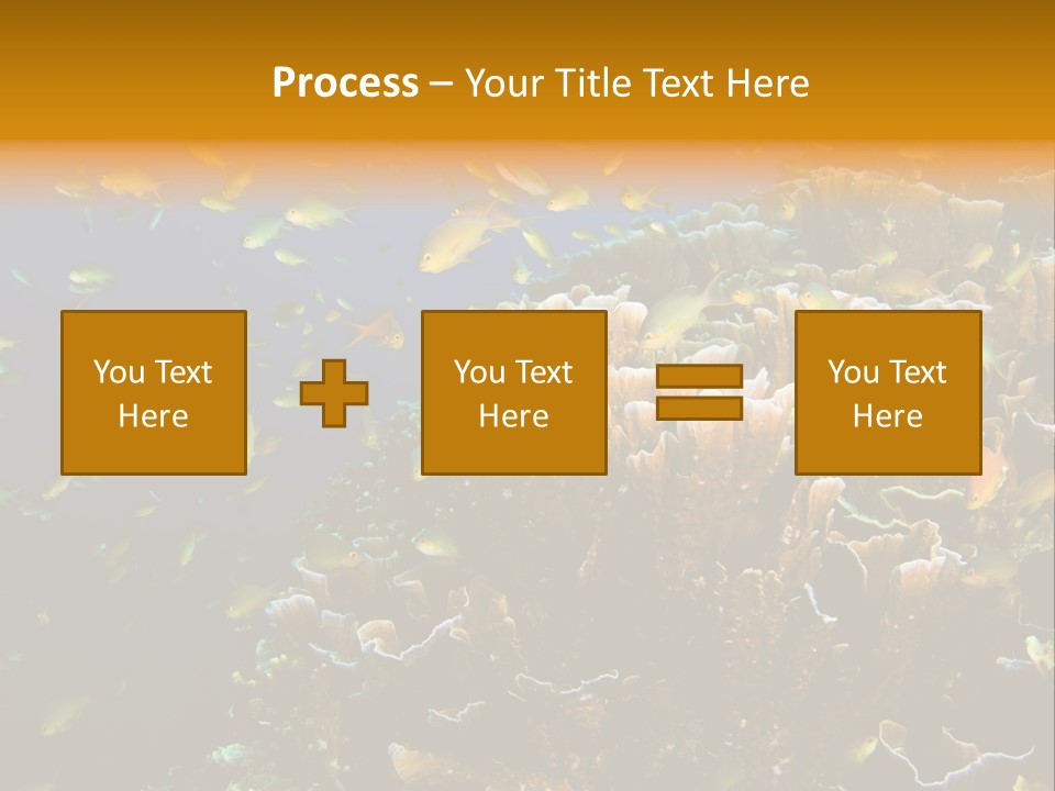 Watersports Underwater Summer PowerPoint Template