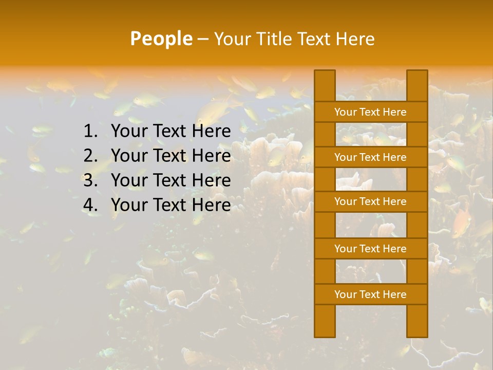 Watersports Underwater Summer PowerPoint Template