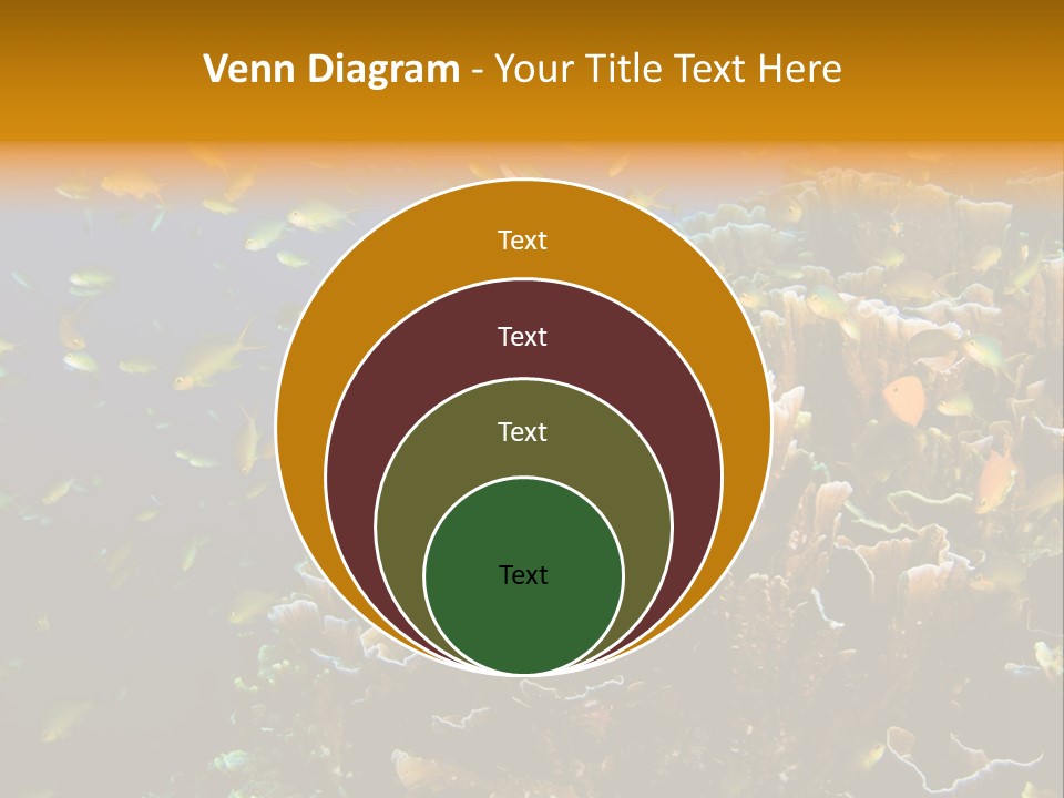 Watersports Underwater Summer PowerPoint Template