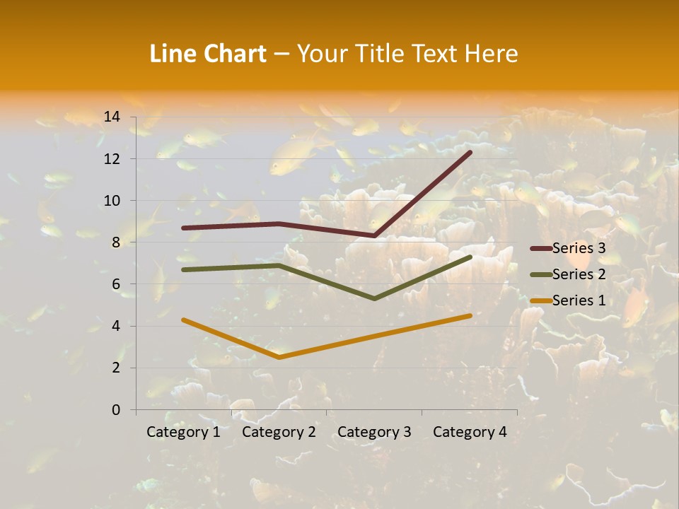 Watersports Underwater Summer PowerPoint Template