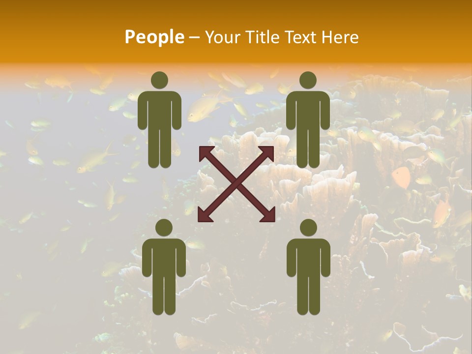 Watersports Underwater Summer PowerPoint Template