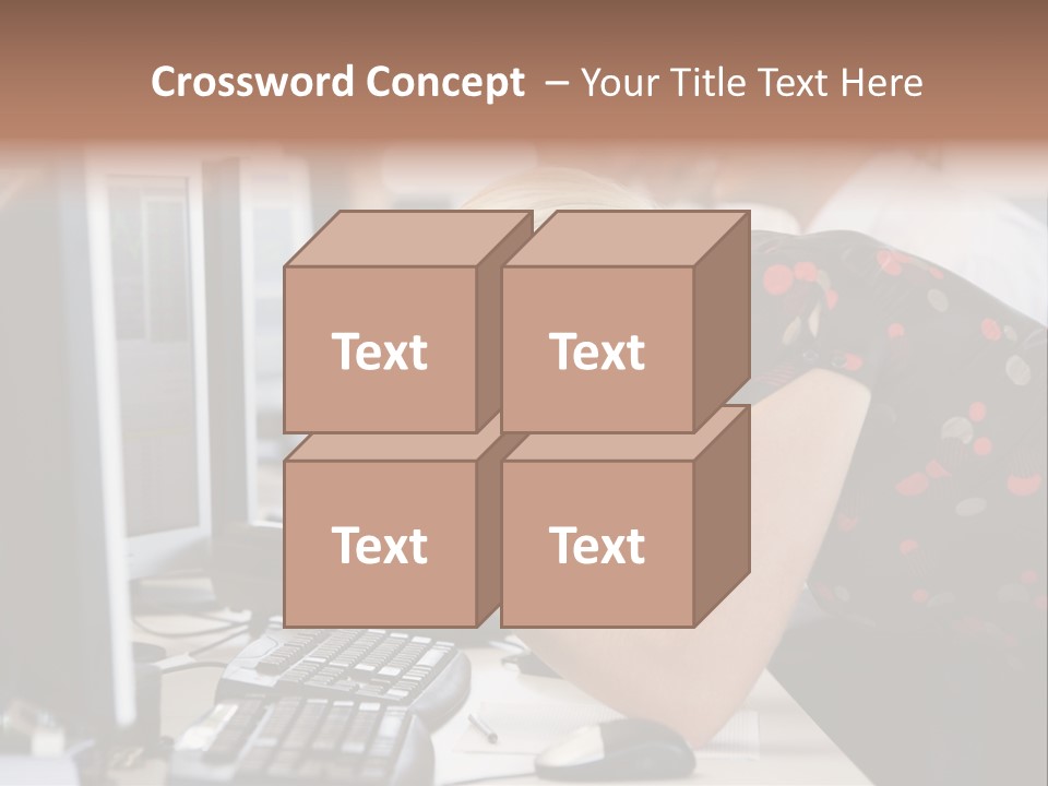 Sensual One Person PowerPoint Template