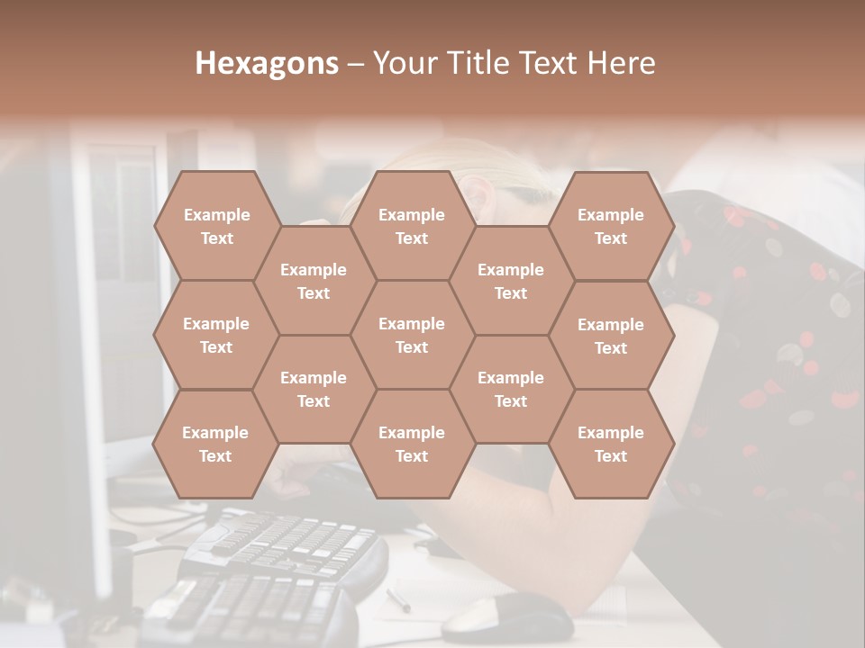 Sensual One Person PowerPoint Template