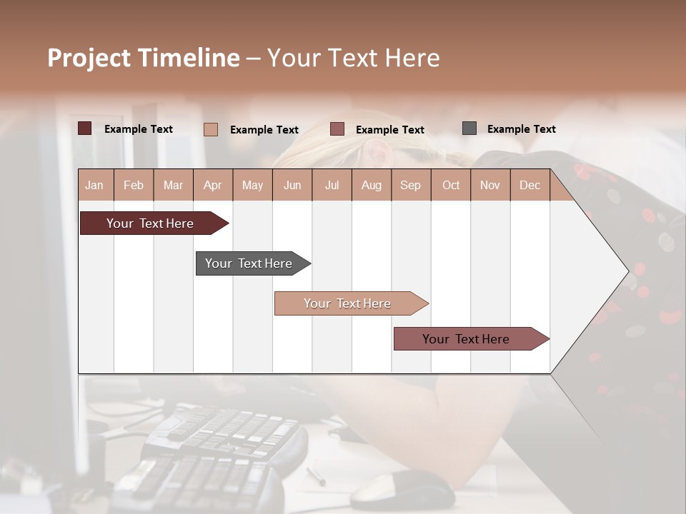 Sensual One Person PowerPoint Template