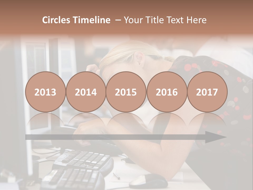 Sensual One Person PowerPoint Template