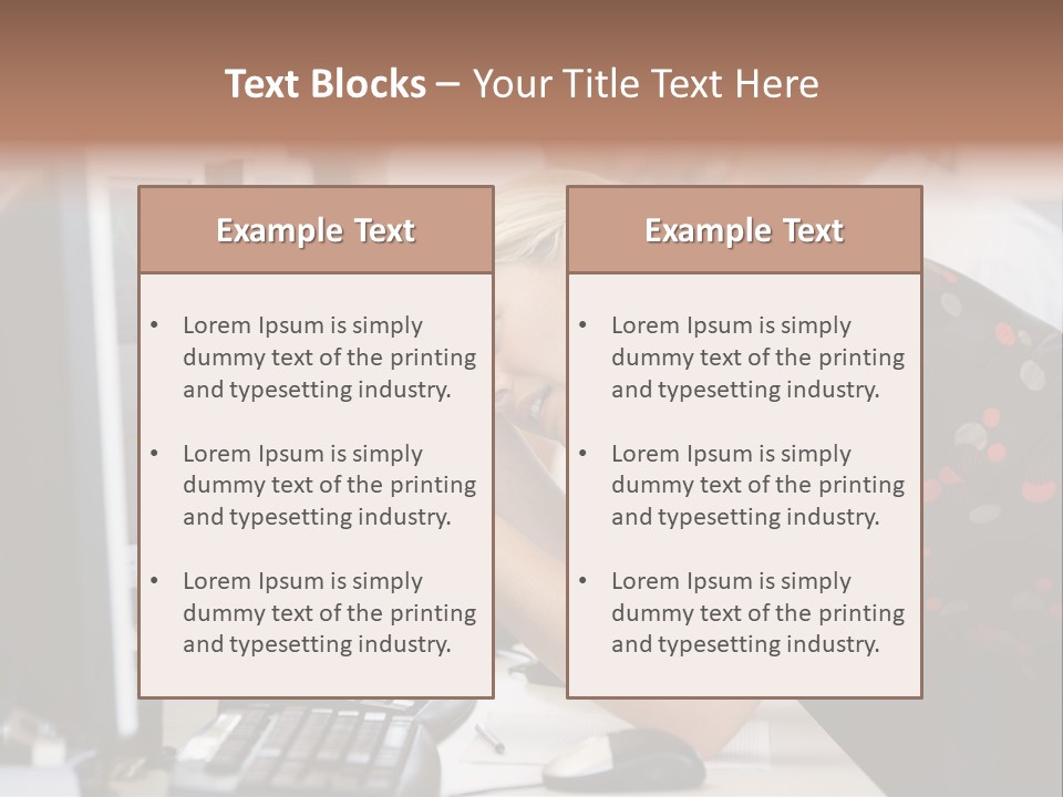 Sensual One Person PowerPoint Template