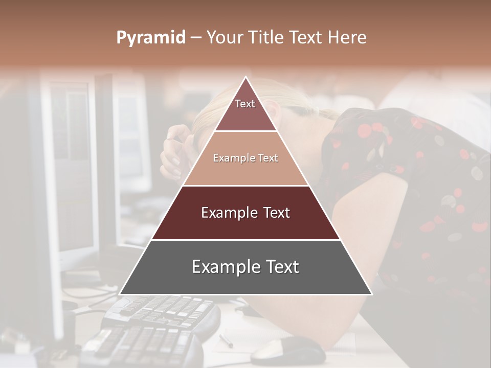 Sensual One Person PowerPoint Template