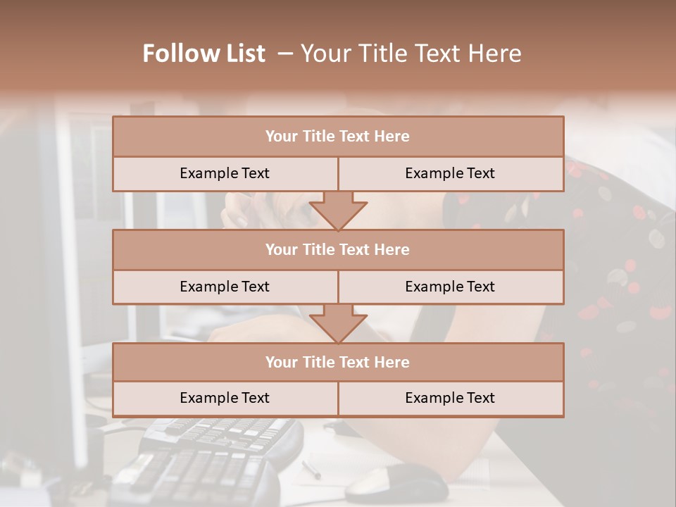 Sensual One Person PowerPoint Template