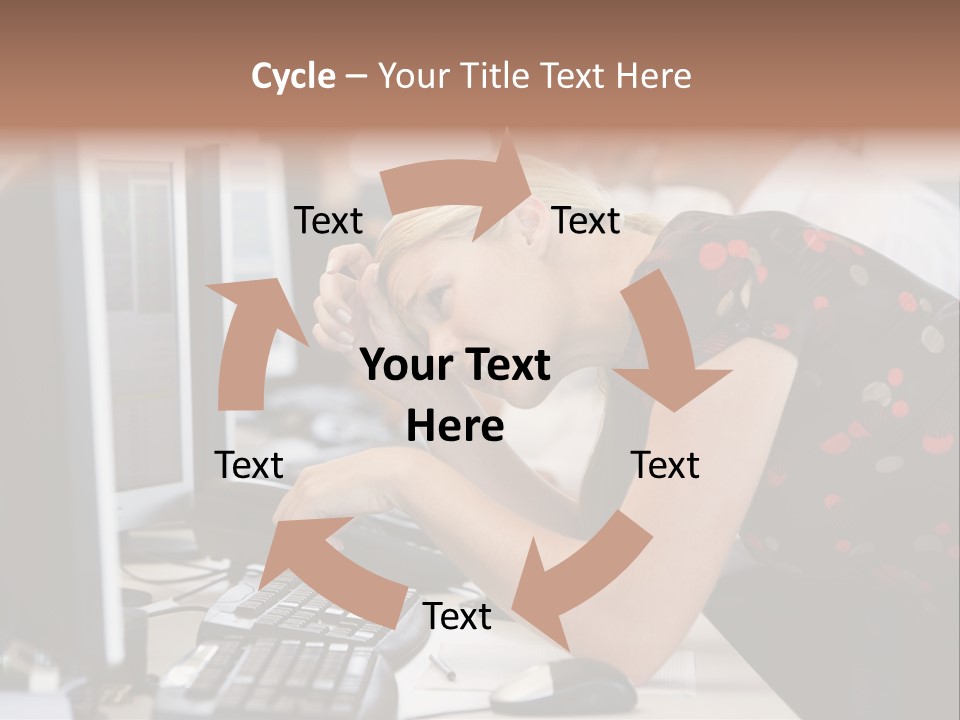 Sensual One Person PowerPoint Template