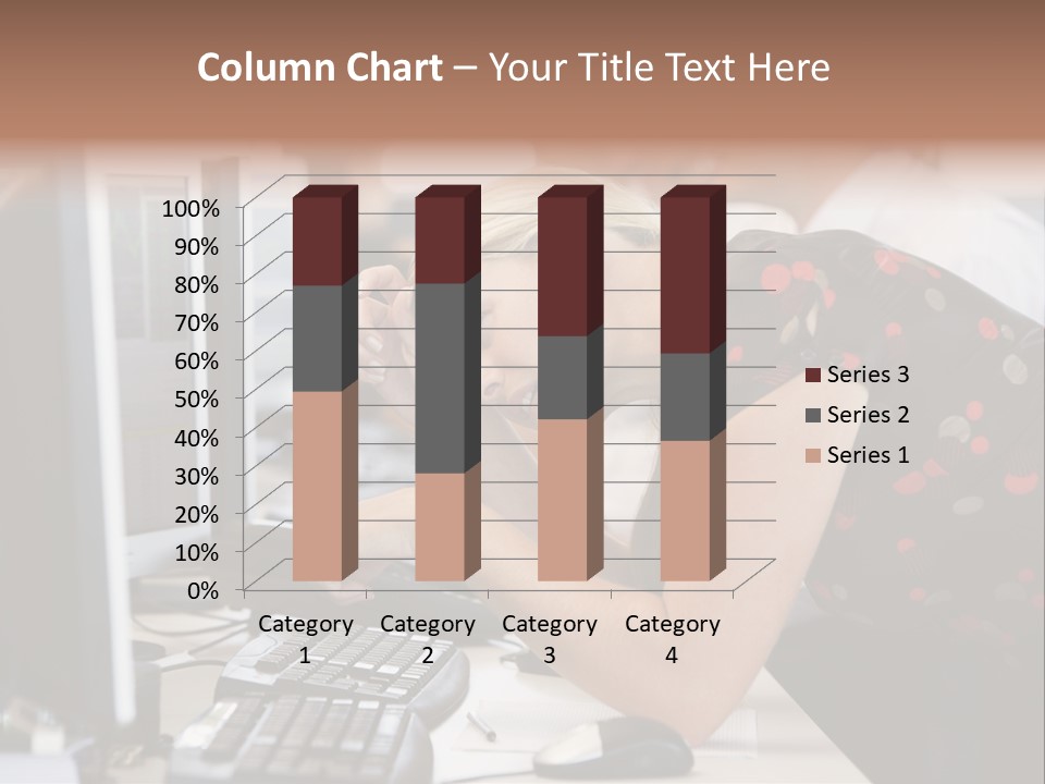 Sensual One Person PowerPoint Template