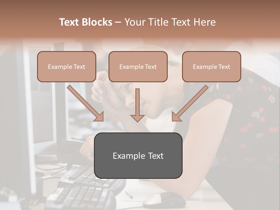 Sensual One Person PowerPoint Template