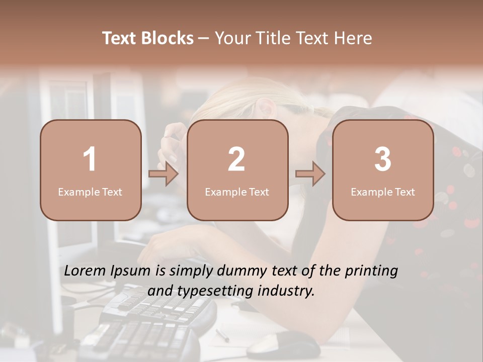 Sensual One Person PowerPoint Template