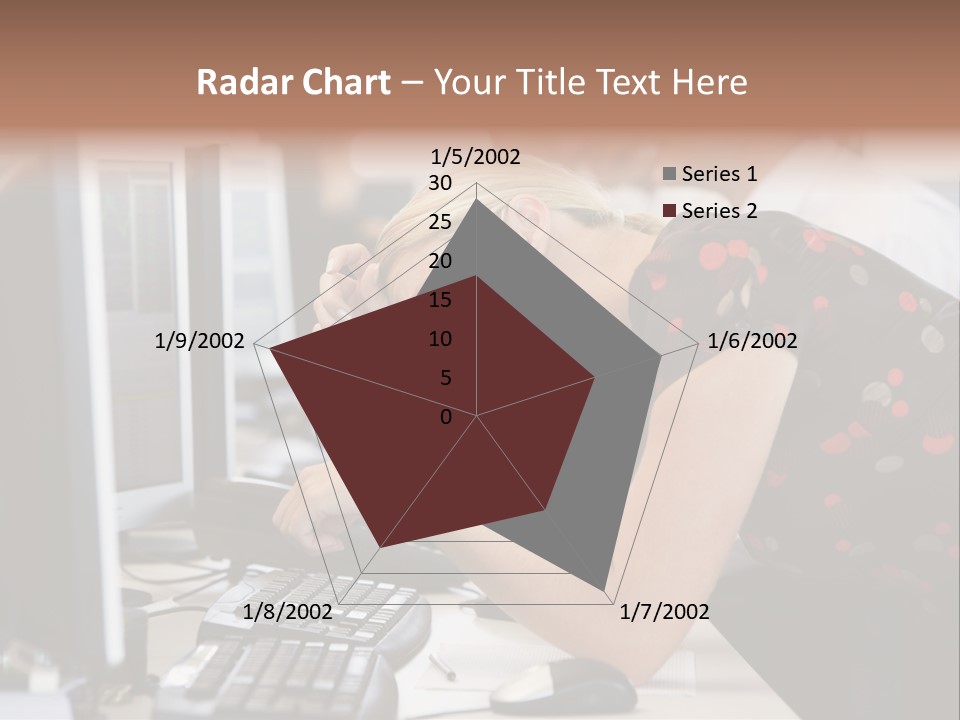 Sensual One Person PowerPoint Template