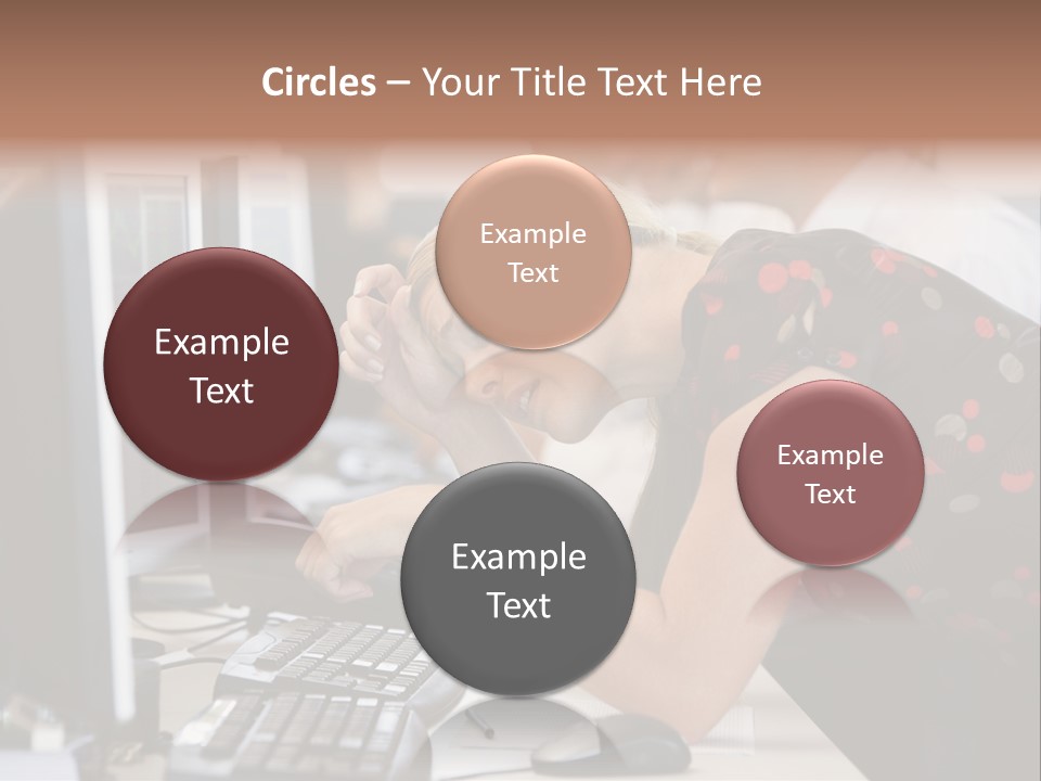 Sensual One Person PowerPoint Template