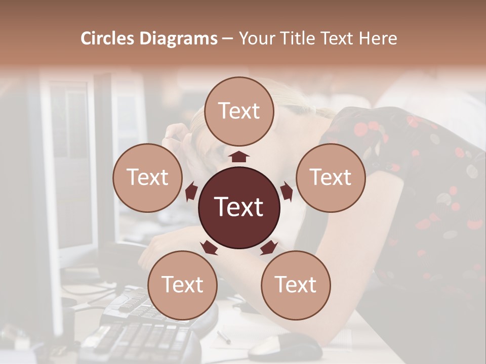 Sensual One Person PowerPoint Template