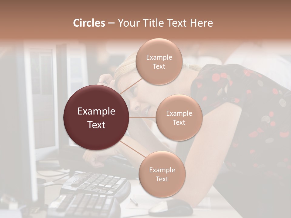 Sensual One Person PowerPoint Template