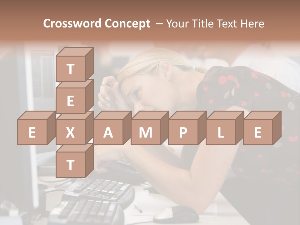 Sensual One Person PowerPoint Template