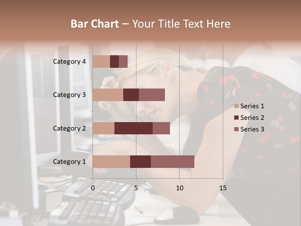 Sensual One Person PowerPoint Template