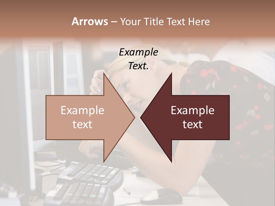 Sensual One Person PowerPoint Template