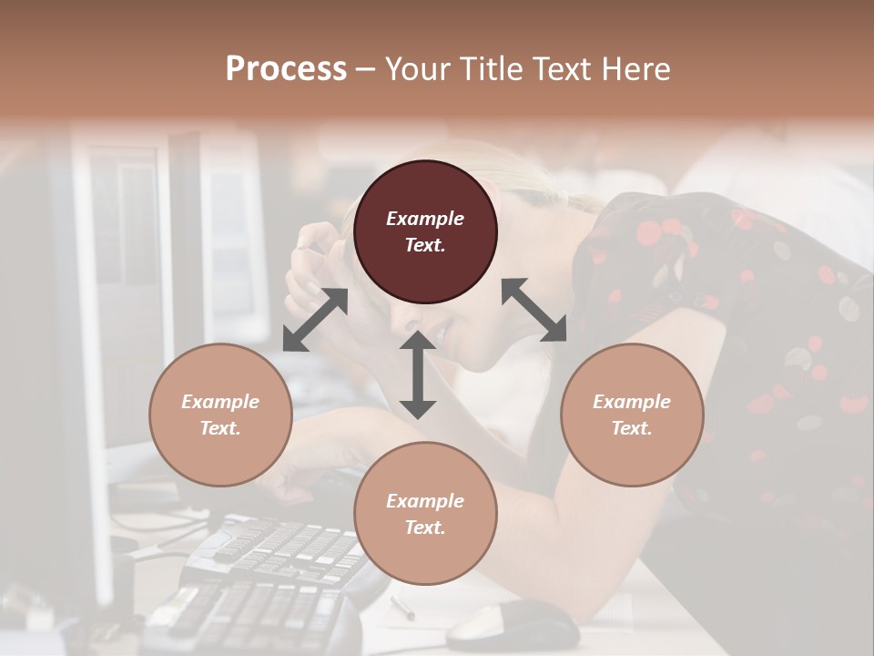 Sensual One Person PowerPoint Template