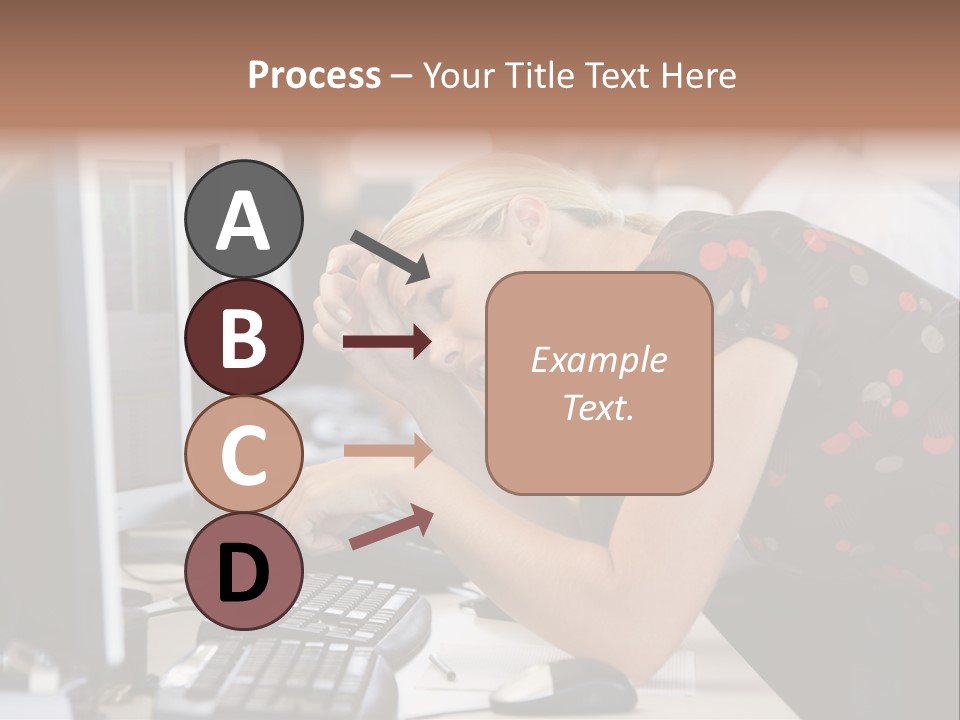 Sensual One Person PowerPoint Template