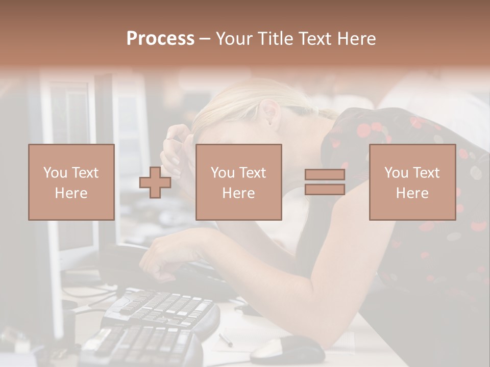 Sensual One Person PowerPoint Template