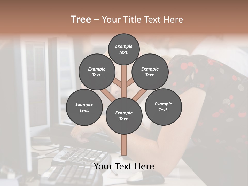 Sensual One Person PowerPoint Template