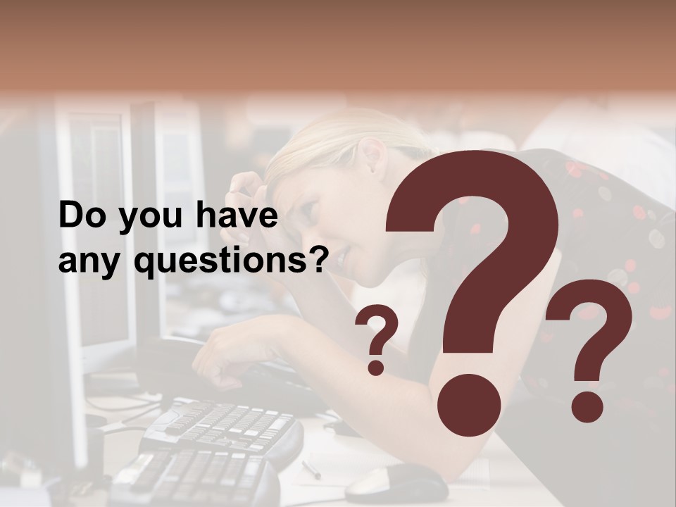 Sensual One Person PowerPoint Template